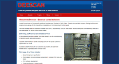 Desktop Screenshot of deescan.co.uk